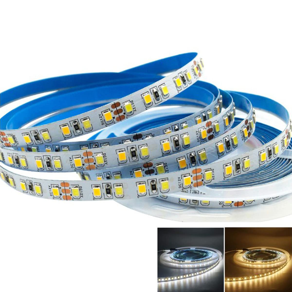 Amazon.com: JIATONG DC12V SMD2835 CCT Double Color Temperature LED